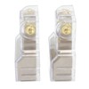 2 Pcs Battery Terminal Connectors 0/2/4/6/8AWG with Shims Protector Cover