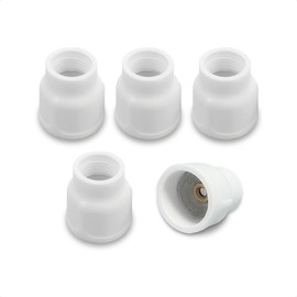 #12 Ceramic Cup White TIG Welding Cup fit Torch WP 9/20/25 Series with 3/32” Diffuser 5pk