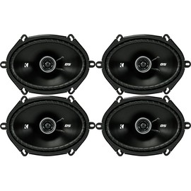 KICKER Bundle of 2 Items 6"x8" DS 2-Way Speakers