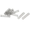 sourcingmap Compression Spring,304 Stainless Steel,4mm OD,0.4mm Wire Size,20mm Free Length,Silver