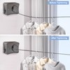 Domigard Retractable Washing Line 5.1 m Retractable Washing Line, Adjustable