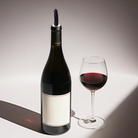 Black Rubber Pourer Cap Versatile Rubber Pour Spout Covers - Pack of 48 for Wine, Oil, and More Leak-Proof, and Odorless Fits 0.39 Inch Diameter Spouts | Ideal for Wine Bottles