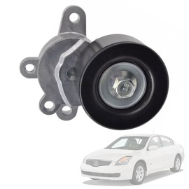 Automatic Belt Tensioner with Pulley 39155, Compatible with Nissan Altima(3.5L V6 only) 2007-2012,for Maxima Murano 2009-2014,for Quest 2011-2012, OE# 11955JA10A 11955JA10B 11955JA10C