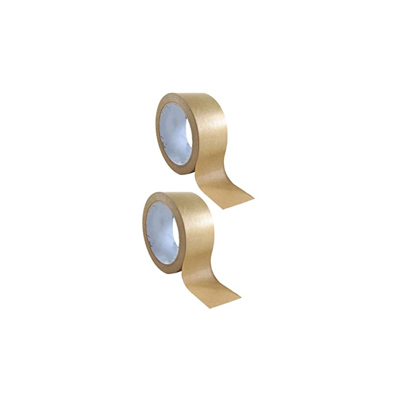 2rollos Cinta De Papel Kraft Decorativa Resistente Al Agua Para