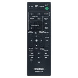 VINABTY RMAMU216 RM-AMU216 Audio System Remote Control Replacement for Sony Home Audio System RM AMU216 CMT-SBT20 CMT-SBT20B Remote Control