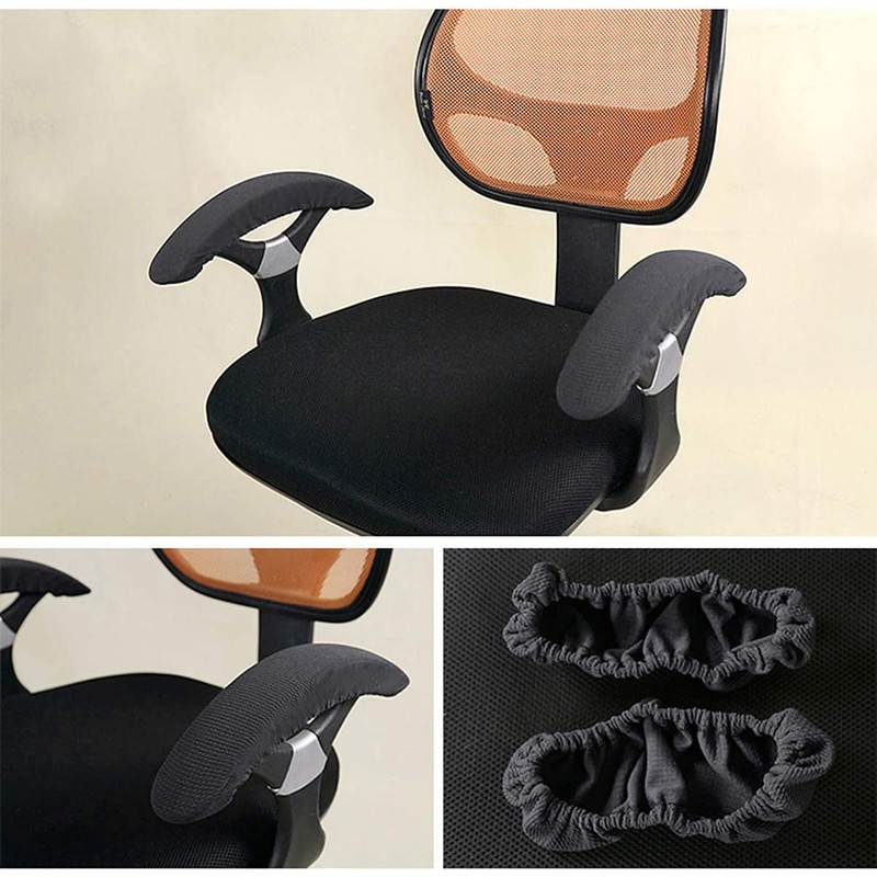 Office Chair Arm Armrest Covers – Stretchable Slipcover Protector Sleeve