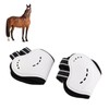 Horse Fetlock Boots Impact Resistant Breathable Horse Hind Leg Boots