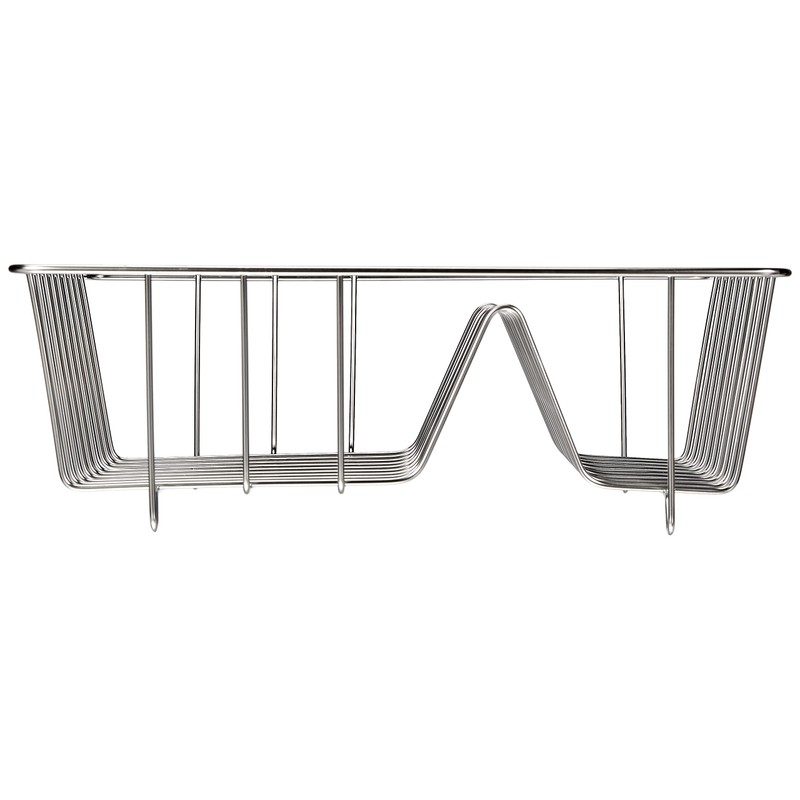 Weis 10303 Spülkorb, Edelstahl, Silber, 33 x 33 x 10