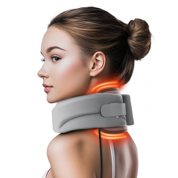 Heated Neck Brace Cervical Collar - Neck Support Brace with