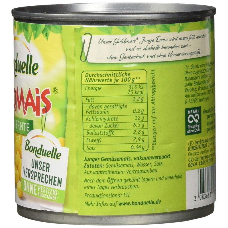 Bonduelle Gold Corn Boy Harvest, 425 ml