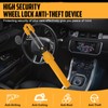 TIPHOPE Car Steering Lock Anti-Theft Device Heavy Duty Car Wheel
