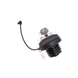 Locking Fuel Tank Filler Cap with Keys,Replacement for Land Rover Defender,LR075664 Oil Filler Cap,Secure Locking Mechanism LR032977 Car Petrol Locking Lid Compatible with Land Rover 90 110 130