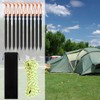 Sourceton Outdoor Tent Cones, Pack of 10 Premium 7" Pins