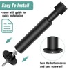 KOLAKO Door Stopper, Door Stop Black - 4.4 Inch, Door