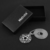 HZMAN Supernatural Devils Trap Symbol Sigil Stainless Steel Pendant Necklace