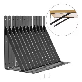 Generic Mensulas Para Repisa 30cm Uso Rudo 12 Piezas Vintage
