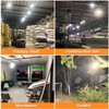 RIUVAO 120W LED Temporary Work Light 18000Lm 5000K Daylight White