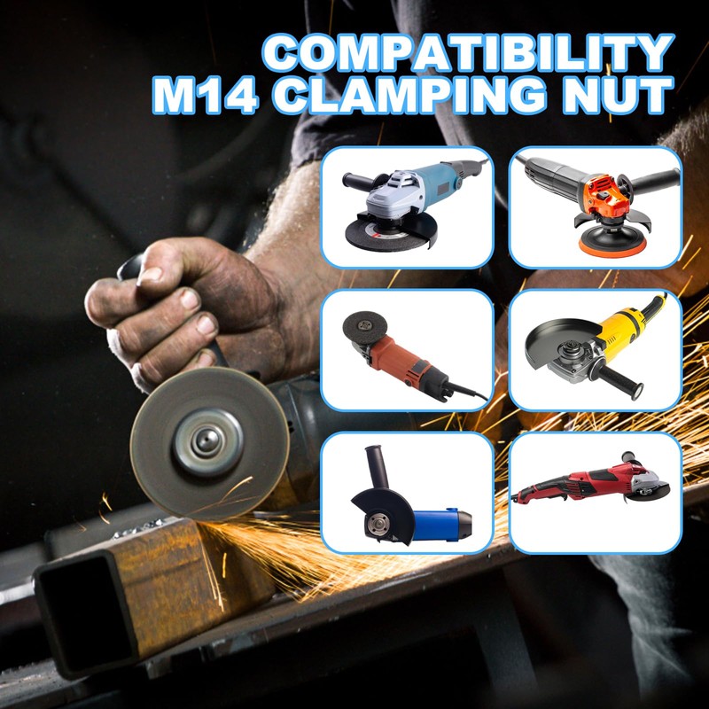 3 Pcs Angle Grinder Attachments and Angle Grinder Key Set
