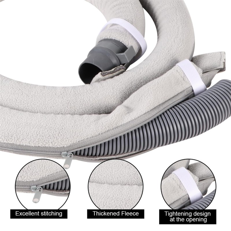 CPAP Hose Cover Slim Tubing Sleeve 6 ft Soft Fleece