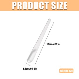 Dinner Spoon, Set of 6, Ice Spoons, Tea Spoons, 304 Stainless Steel, Stylish, Dinner Spoon, Gold, Silver, Total Length: 4.7 inches (12 cm) (Silver)