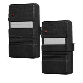 GT90-1 Garage Door Remote Control, for Genie 390MHZ Overhead Door Opener Remote Sensor 9/12 Dip Switch, Replacement for Genie 390MHZ Overhead Door Opener GT90-1 MAT90 GT912 G220 AT90 AT95 2 pcs