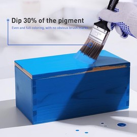 Paint Brushes -2 Inch Flat and Angle Paint Brush for All Latex and Oil Paints & Stains Paintbrush for Varnish, Paste, Gesso and Limewash(6 Packs)