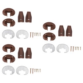 Drawer Slides Repair Kit ABS Robust Construction Easy To Install Drawer Guide Glide for Furniture