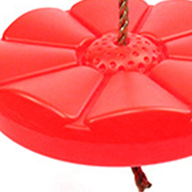 Heavy Duty Plastic Disc Tree Swing with PE Rope for