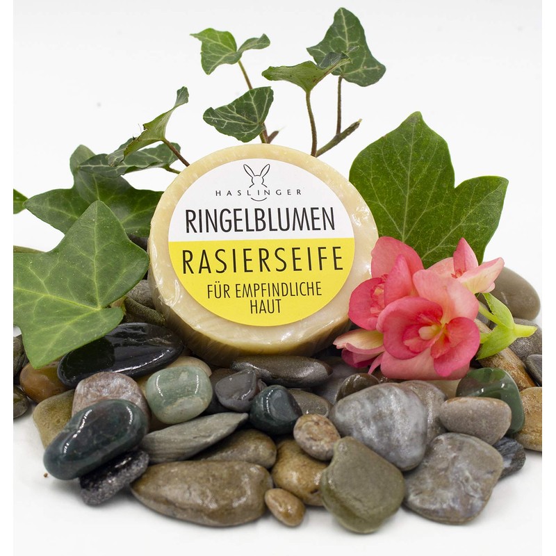 HASLINGER Ringelblumen Rasierseife, 60 g