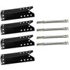 BBQ-Element Grill Heat Shields and Grill Burners Replacement Kit for