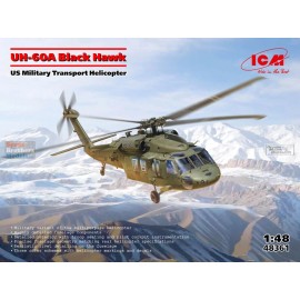 ICM48361 1:48 ICM UH-60A Black Hawk US Military Transport Helicopter