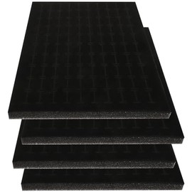 Zerodeko Almohadilla Para Joyero 4 Piezas Inserciones De Esponja Protectora Para Caja De Joyería Organizador Para Anillos Pendientes Y Colgantes 11.02