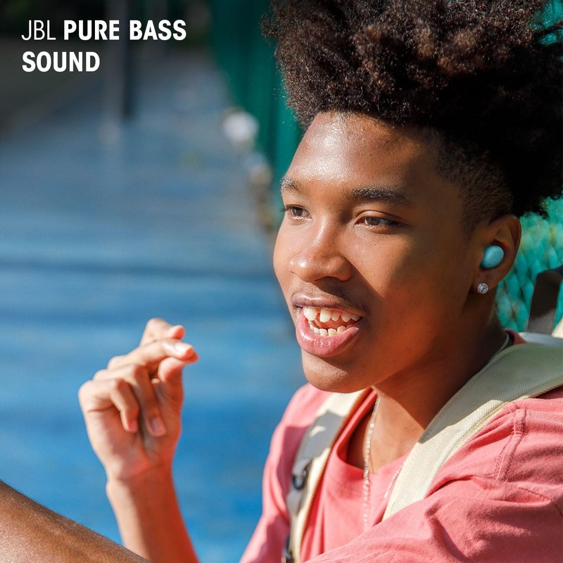 JBL Wave Buds 2, Wireless Noise Cancelling Bluetooth Earbuds with