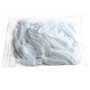 Onwon 100 PCS Mini Curved Cosmetic Scoop Makeup Mask Plastic