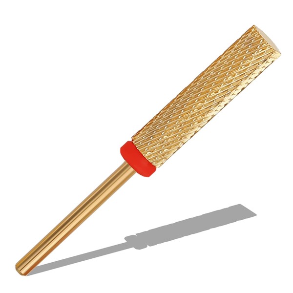 Super Long 24mm Flat Top 5-in-1 Nail Drill Bits, 3/32"
