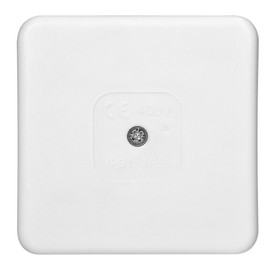 Miratic Junction Box Waterproof IP55 Junction Box Outdoor Waterproof with 12 Rubber Nozzles Junction Box Surface-Mounted Robust and Safe Electrical Installation for Outdoor Use (White)