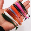 Lures Paddle Tail Texas Rig Paddle Tail Worm 8cm 5.5g