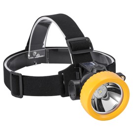 Yongkist Rechargeable Mining Headlamp with 7 LEDs, Explosion-Proof Cap Light for Coon Hunting, Hard Hat Helmet Flashlight for Mining, Fishing, Hiking, Outdoor Night Work, Waterproof Headlight