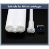 50Pieces Epoxy Mixing Nozzle Static Mixing Tube Mixing Nozzle for