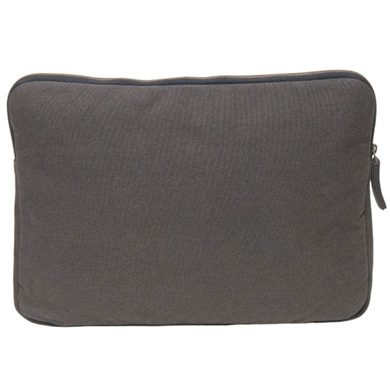 Terra Thread Organic Cotton Laptop Sleeve 15 Inch, Black