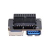 cablecc Dual USB 3.0 A Type Female to Motherboard 20/19