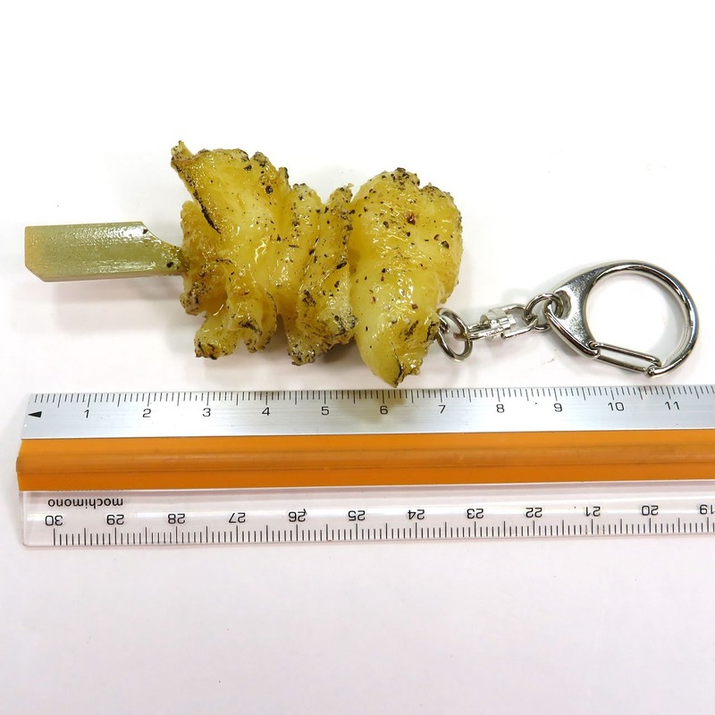 Food Sample Keychain, and eat it seems like an 焼鳥