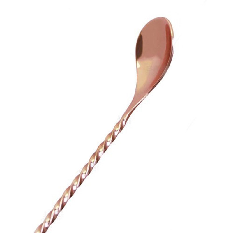 BarConic® Copper Bar Spoon with Disk - 11"