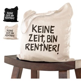 Farewell Gift Rentner Bag 38 x 42 cm for Retirement as Thank You When Saying Goodbye, for Colleague for Retirement, Farewell Party for Grandpa or Dad Birthday