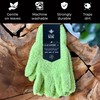 BLESS YOUR SOIL Microfiber Dusting Gloves for Plants : Premium,