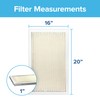 Filtrete 16x20x1 AC Furnace Air Filter, MERV 5, MPR 300,