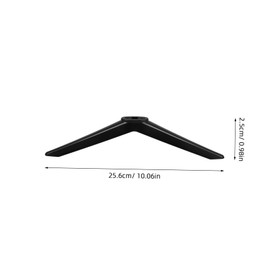 GRIRIW 1 Pair Tv Stand Legs with Screws Height Tabletop Base for LED Televisions Minimalist Design for Easy Installation Living Rooms and Offices