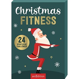 Christmas Fitness: 24 sportliche Challenges | Adventskalender-Kartenbox mit motivierenden Kärtchen