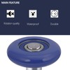 XiKe 10 Pack Blue 2" Nylon Garage Door Roller 4"