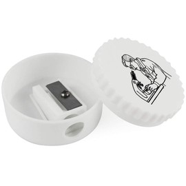 Azeeda 'Wissenschaftler untersuchen einen Mikroskop-Objektträger' Kompakt Spitzer (PS00039617)